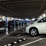 electric car charging parking
